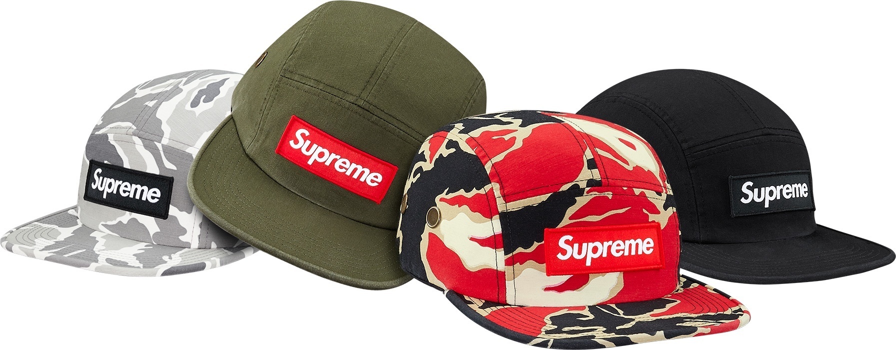 Tiger Camo Camp Cap